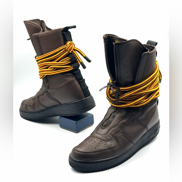 Nike SF Air Force 1 High 'Baroque Brown' - Picture 7 of 10